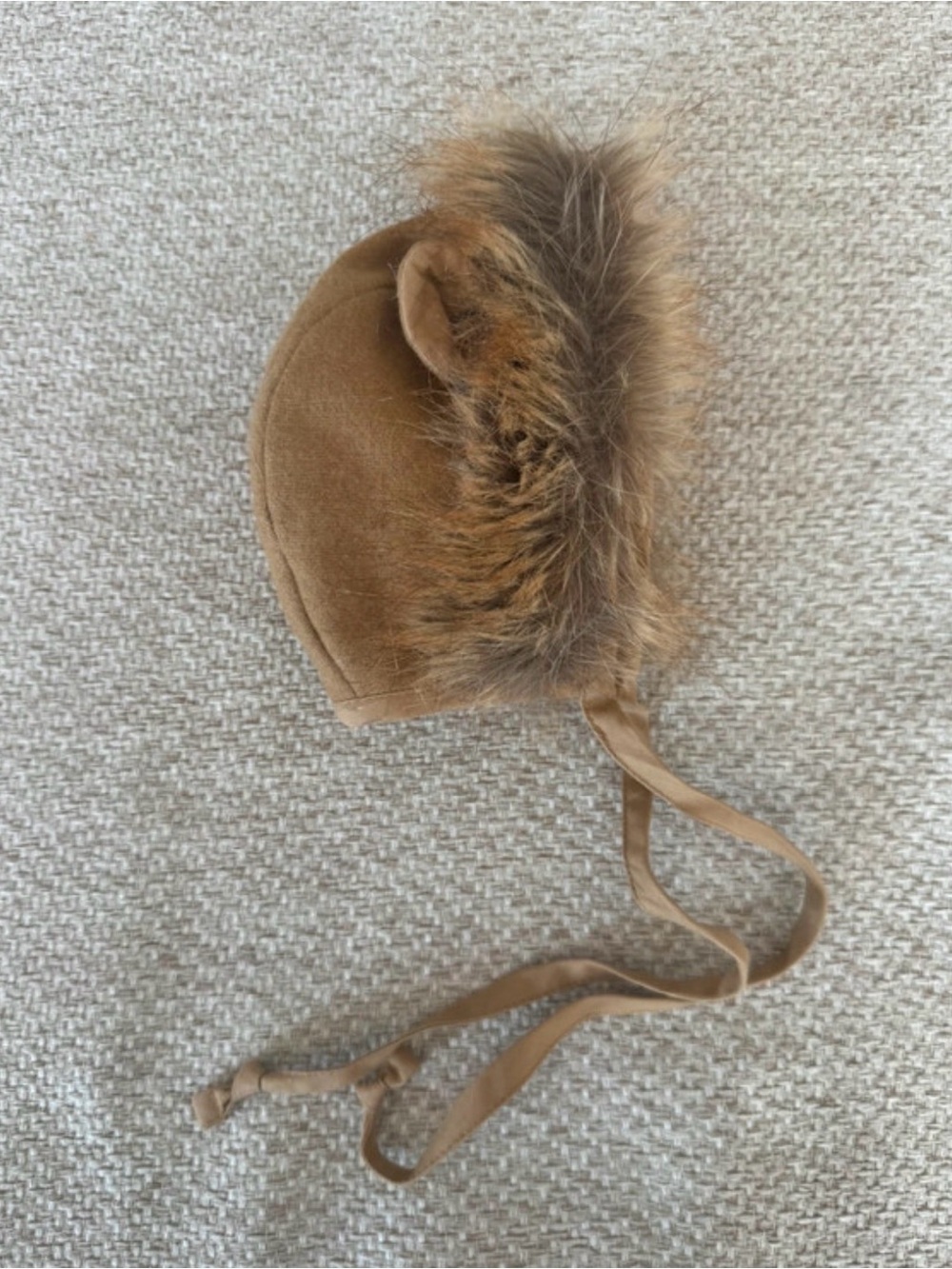 Briar baby lion bonnet 3/6m